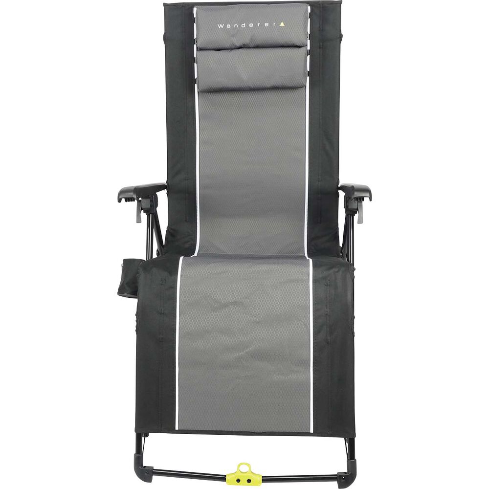 Wanderer Quad Fold Compact Lounger 130kg