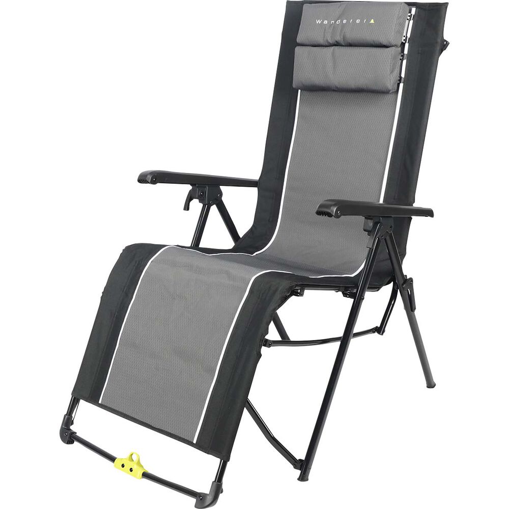 Wanderer Quad Fold Compact Lounger 130kg