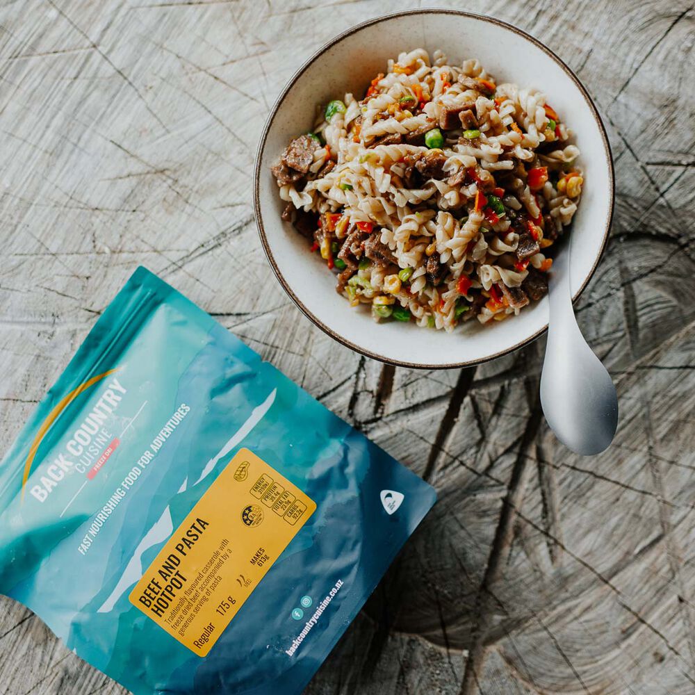 Back Country Cuisine Freeze Dried Beef & Pasta Hotpot 1 Serve
