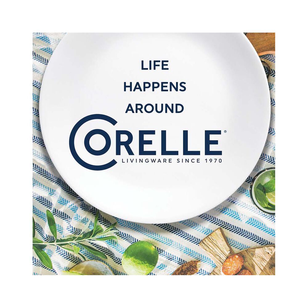 Corelle Lunch Plate 21cm White 4 Pack