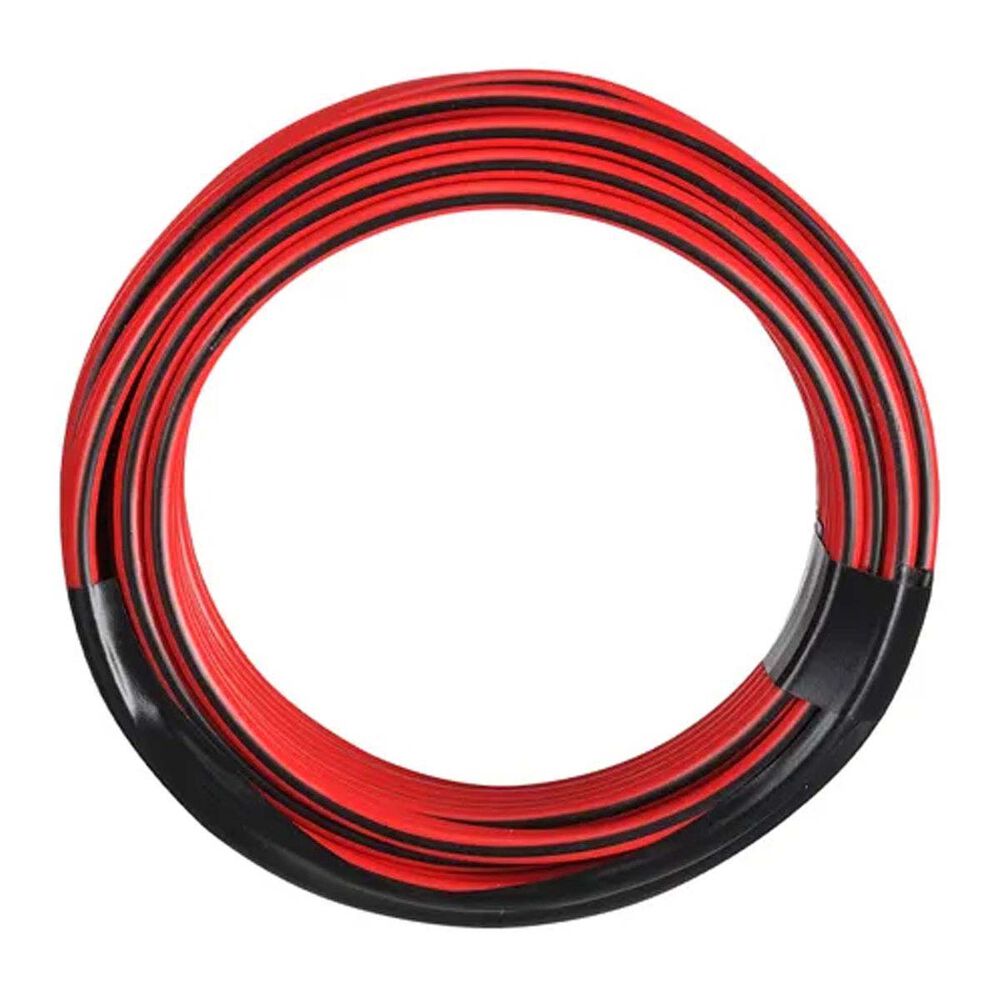 Narva 10A 3mm Twin Core Fig and Cable Red with Black Tracer 4m