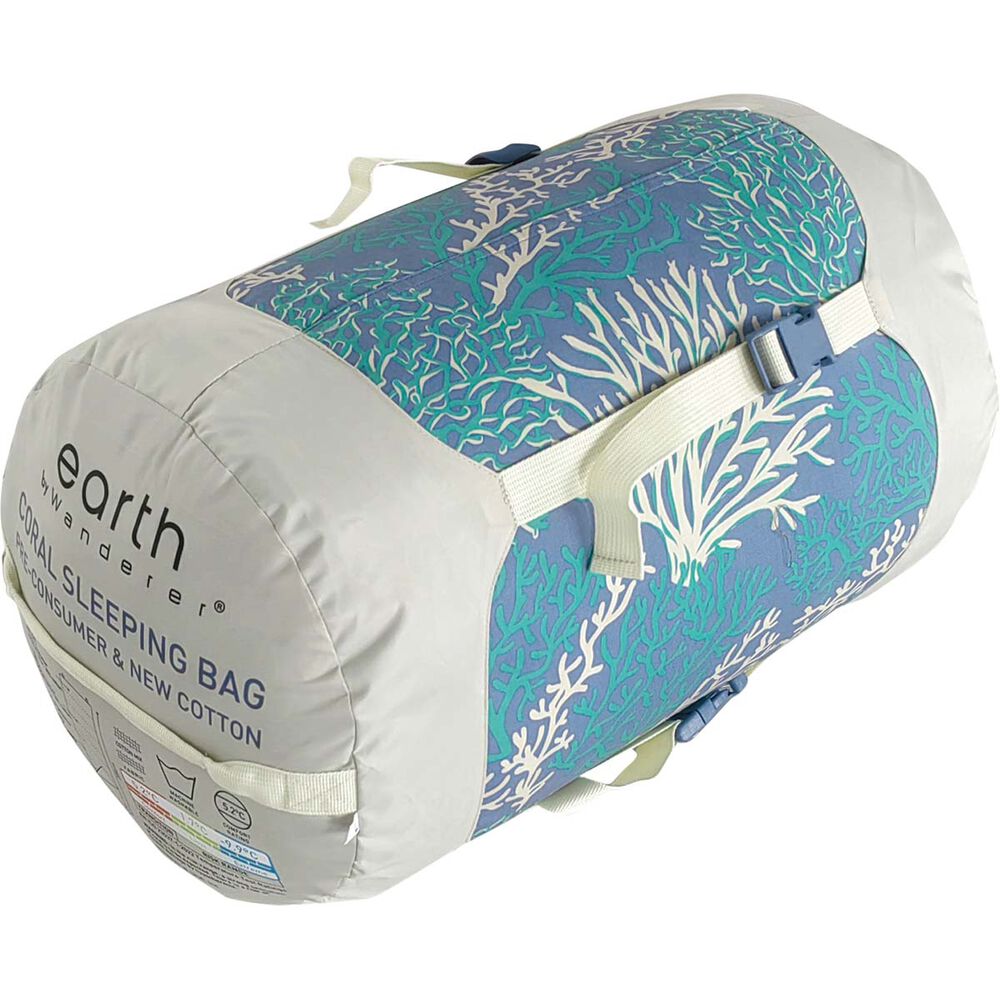 earth by Wanderer® Coral Cotton 5.2°C Sleeping Bag