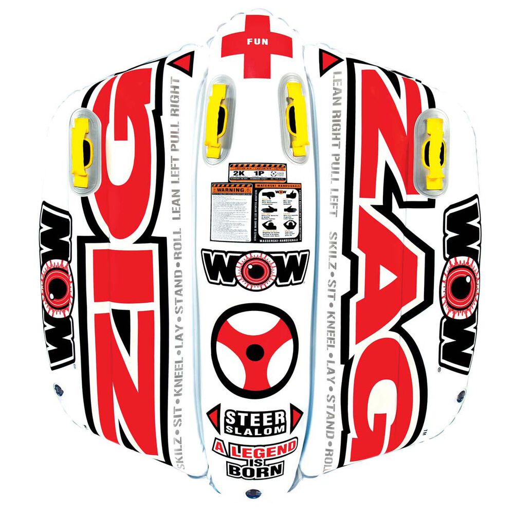 WOW Zig Zag 1 Person Tow Tube