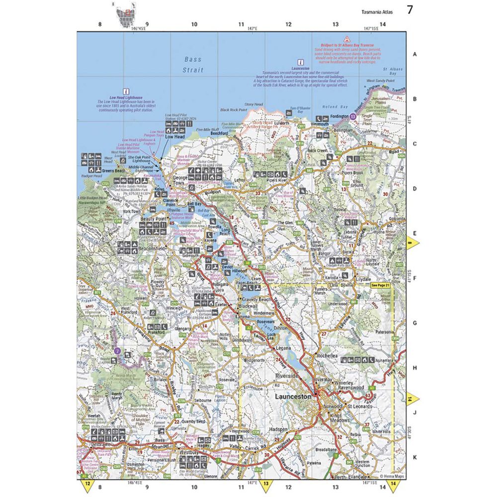 HEMA Tasmania Atlas Guide – 2nd Edition