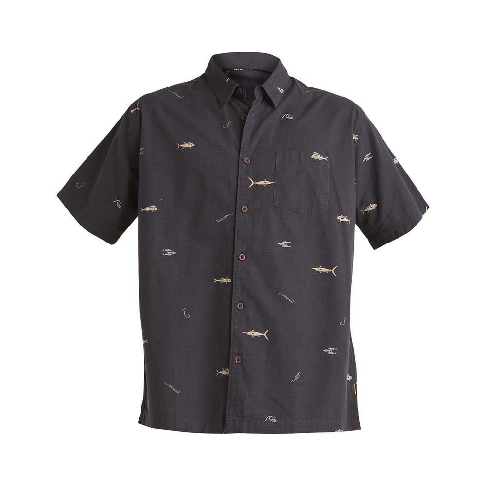 Quiksilver Men's Big Pond Short Sleeve Shirt