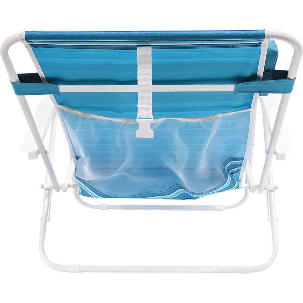 Wanderer Seafoam Stripe Beach Chair 120kg