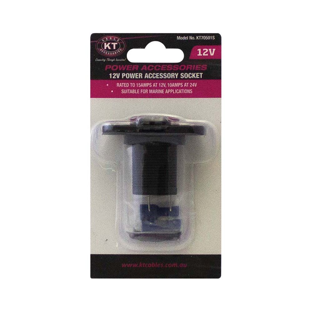 KT Cables 15A 12v Power Socket