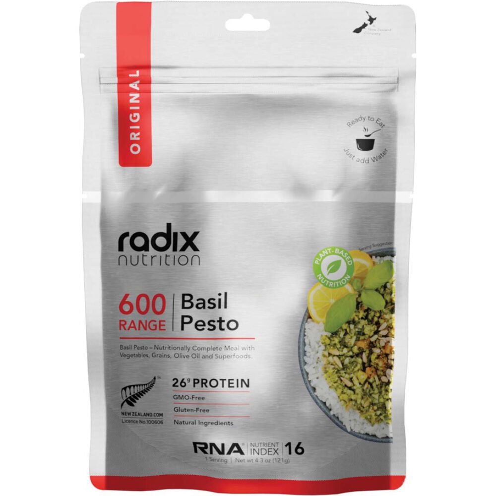 Radix Nutrition Freeze Dried Plant Based Basil Pesto 600kcal