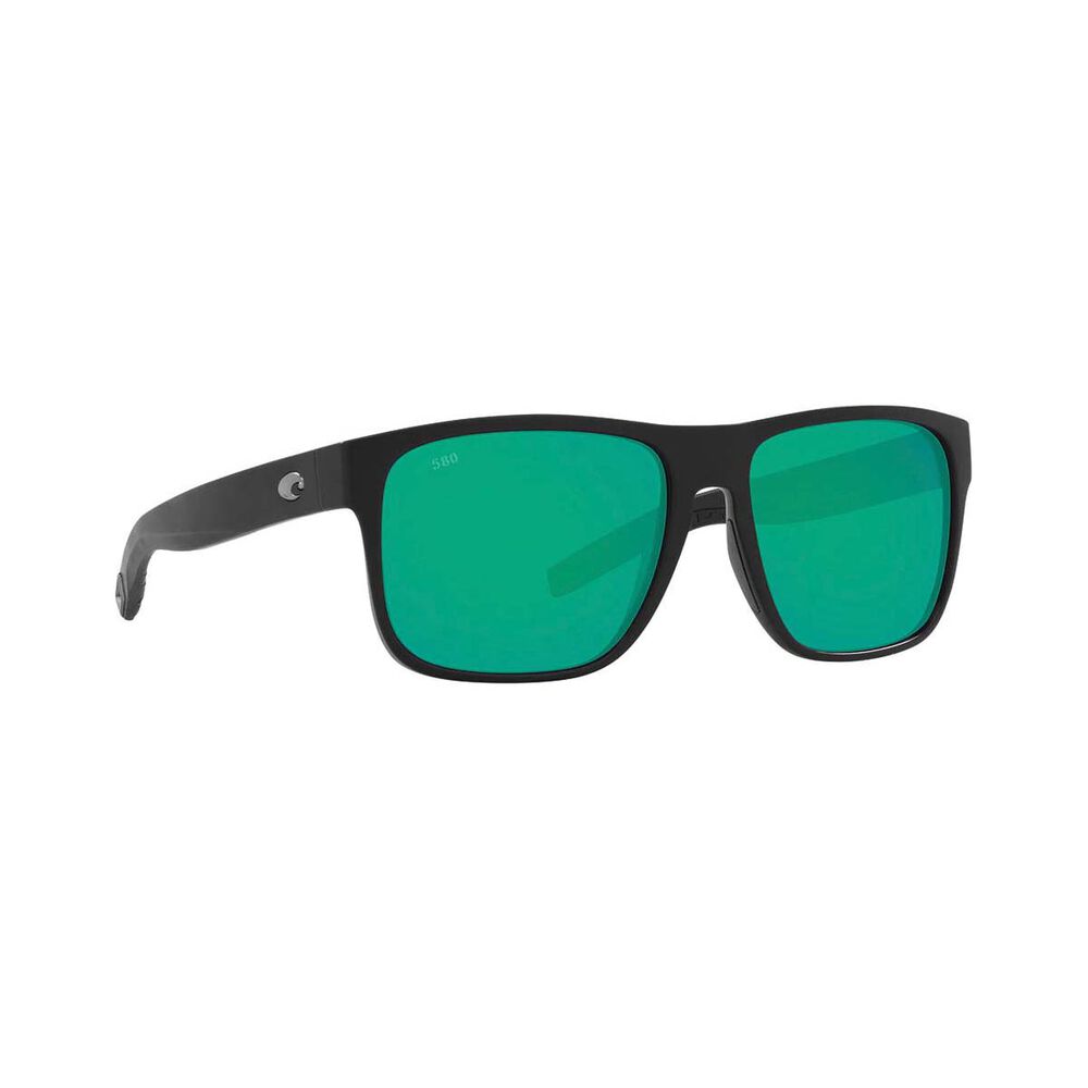 Costa Spearo XL Men's Sunglasses Black with Green Lens