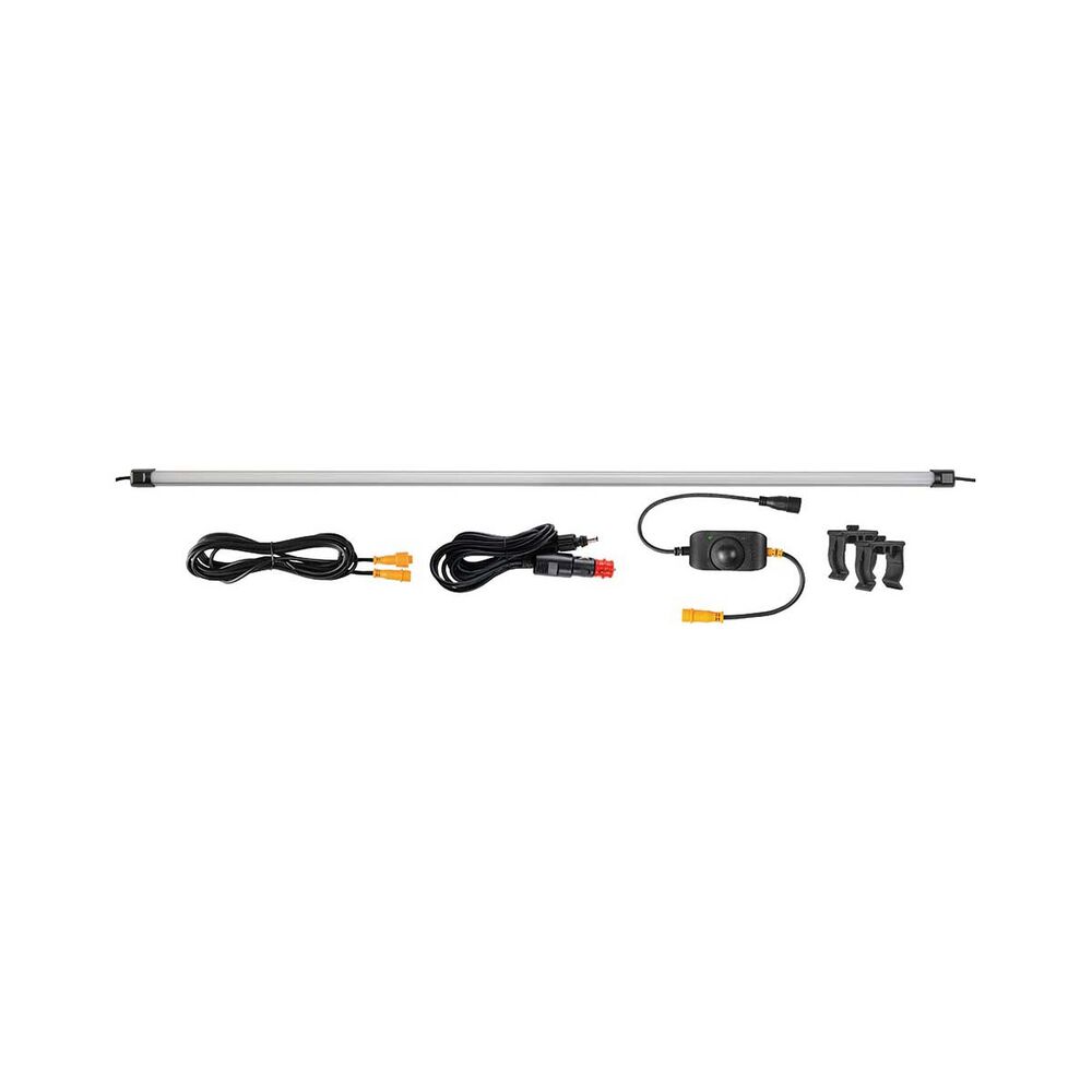 Hardkorr LED Light Bar with Diffuser - Orange / White 100cm