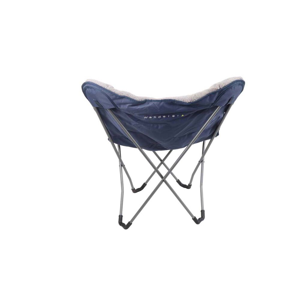 Wanderer Plush Half Moon Chair 120kg