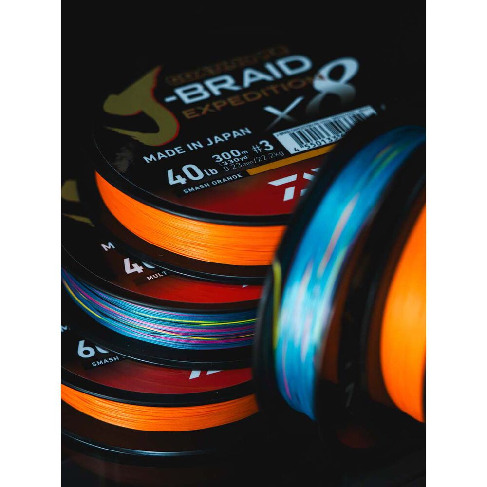 Daiwa J-Braid Expedition Braid Line Multi 500m