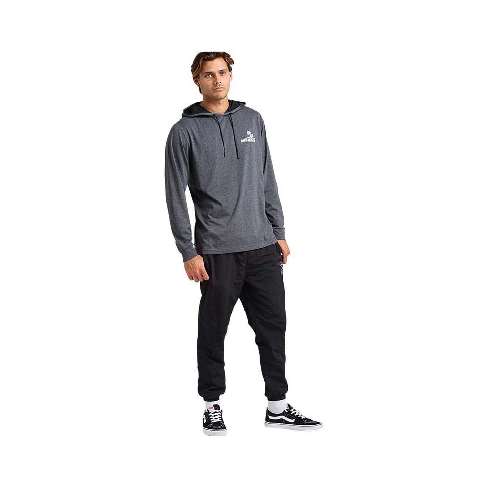 The Mad Hueys Men's Skeleton Paradise Hooded Sub Polo