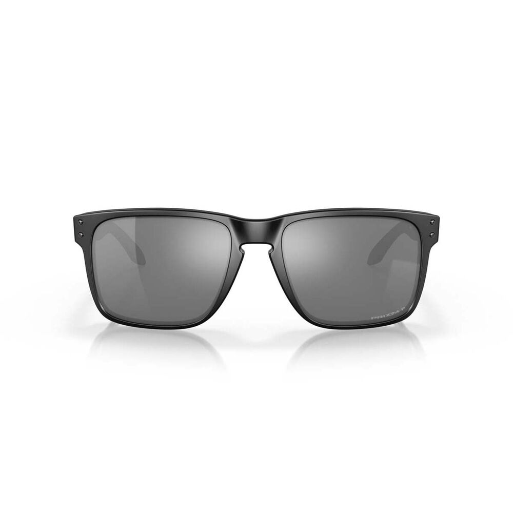 Oakley Holbrook Men's XL Polarised Sunglasses Matte Black with Prizm Lens