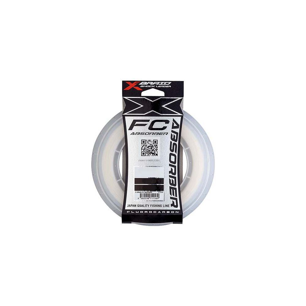 X-Braid Absorber Fluorocarbon Leader Line 60m