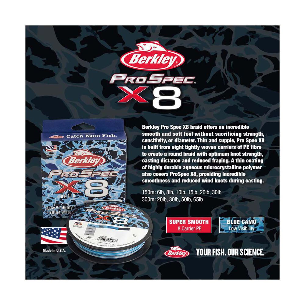 Berkley ProSpec X8 Braid Line 300m