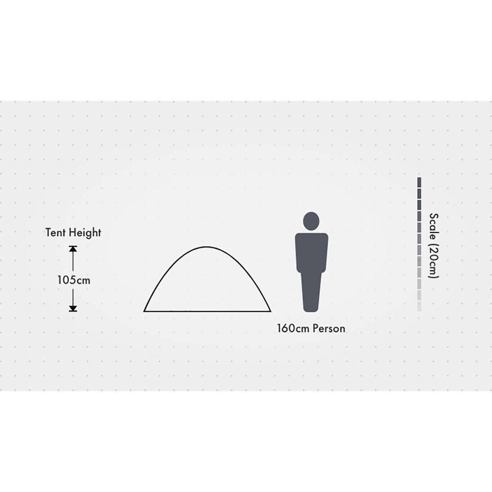 Wanderer Jak and Jill Dome Tent 2 Person