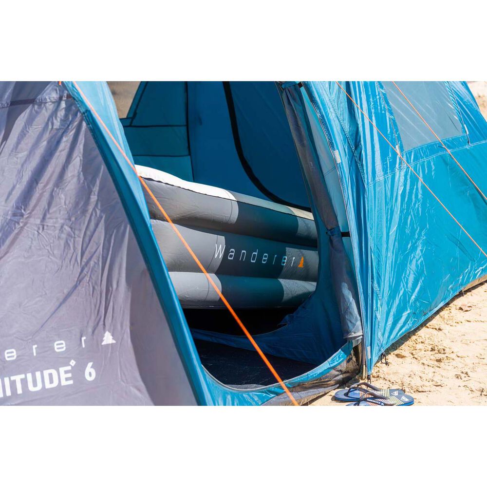 Wanderer Premium Double High Queen Air Bed with 240V Pump