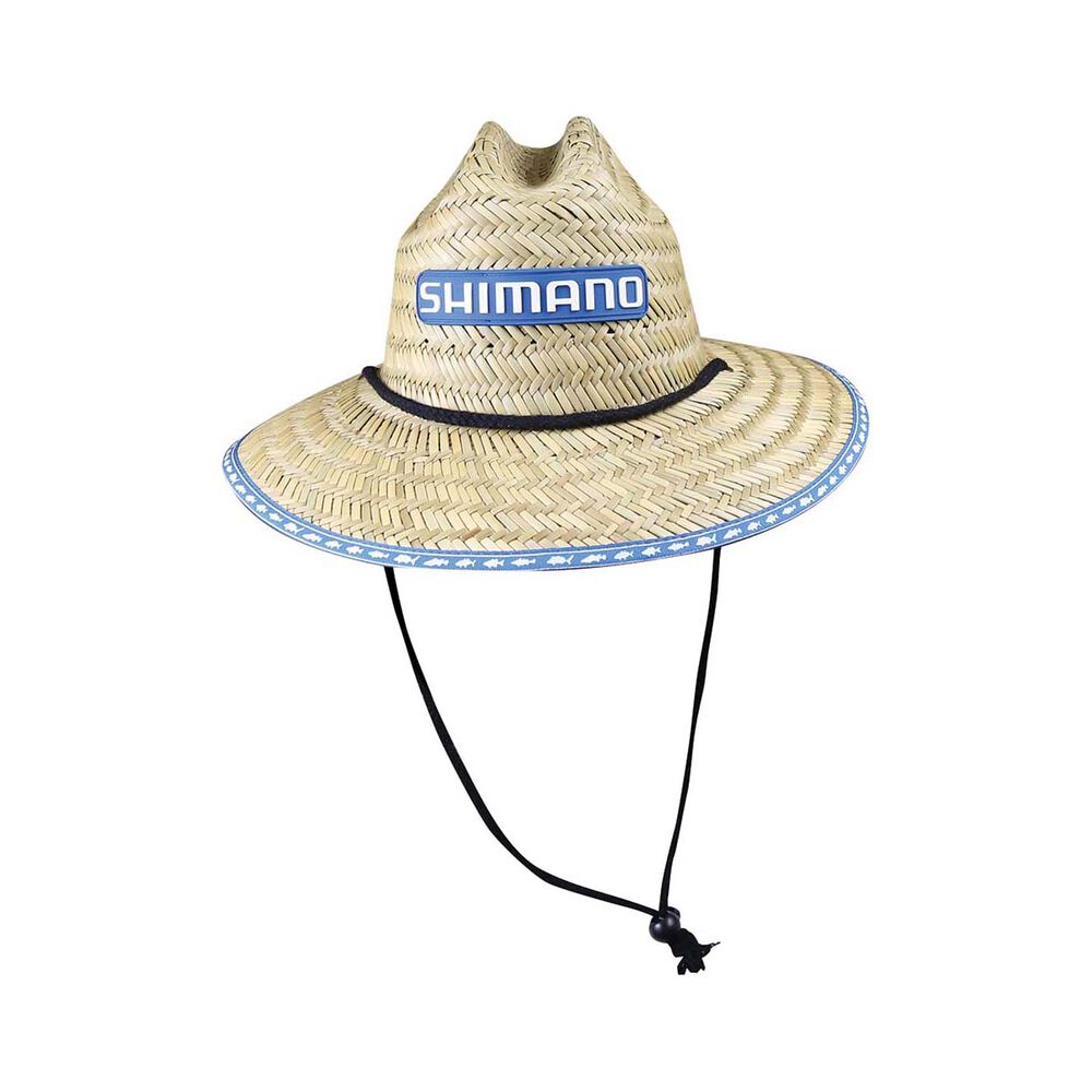 Shimano Kid's Blue Straw Hat