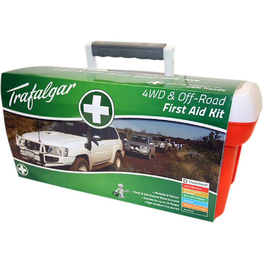 Trafalgar 4x4 and Offroad First Aid Kit 127 Pieces