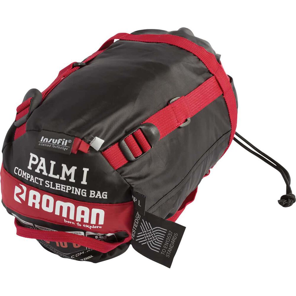 Roman Palm I +10°C Sleeping Bag - Fiery Red