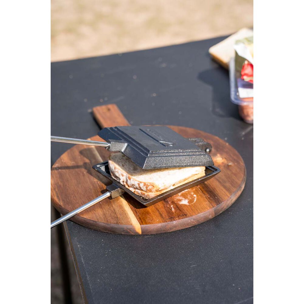 Campfire Cast Iron Jaffle Iron - Jumbo, Single