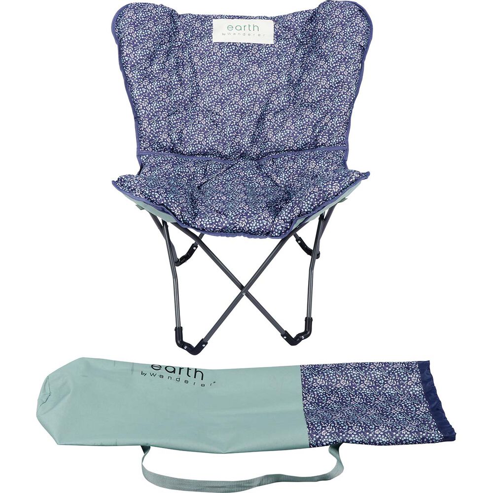 earth by Wanderer® REPREVE® Recycled Fabric Half Moon Chair 120kg