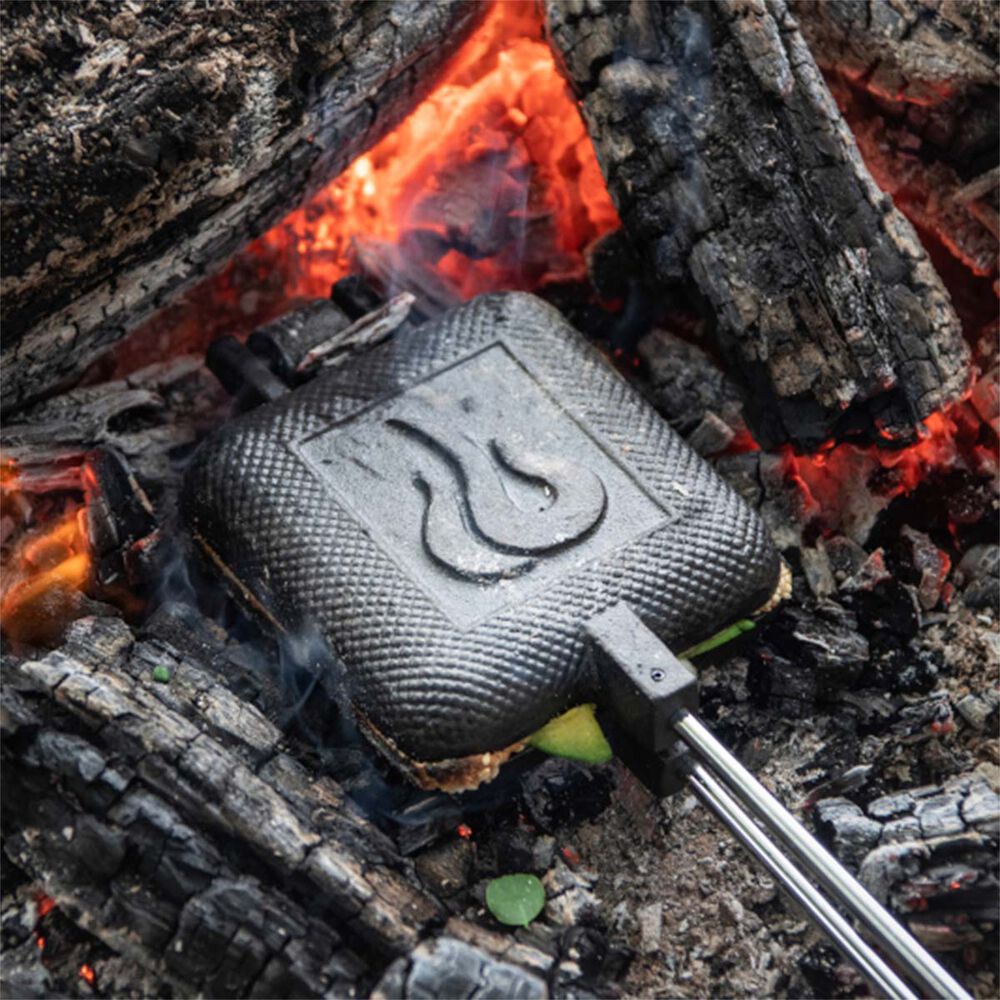 CampBoss® Single Cast Iron Jaffle Iron