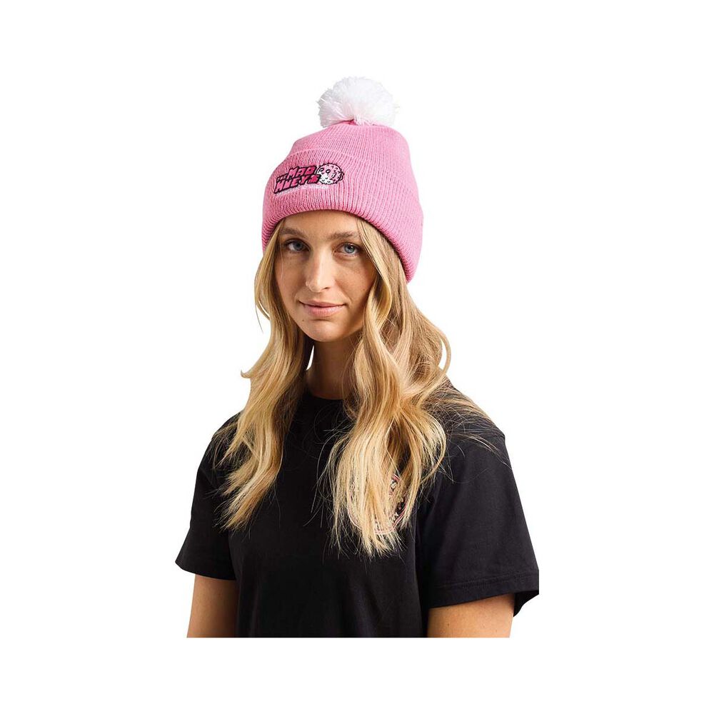 Mad Hueys Women's Power Puff Fish Beanie