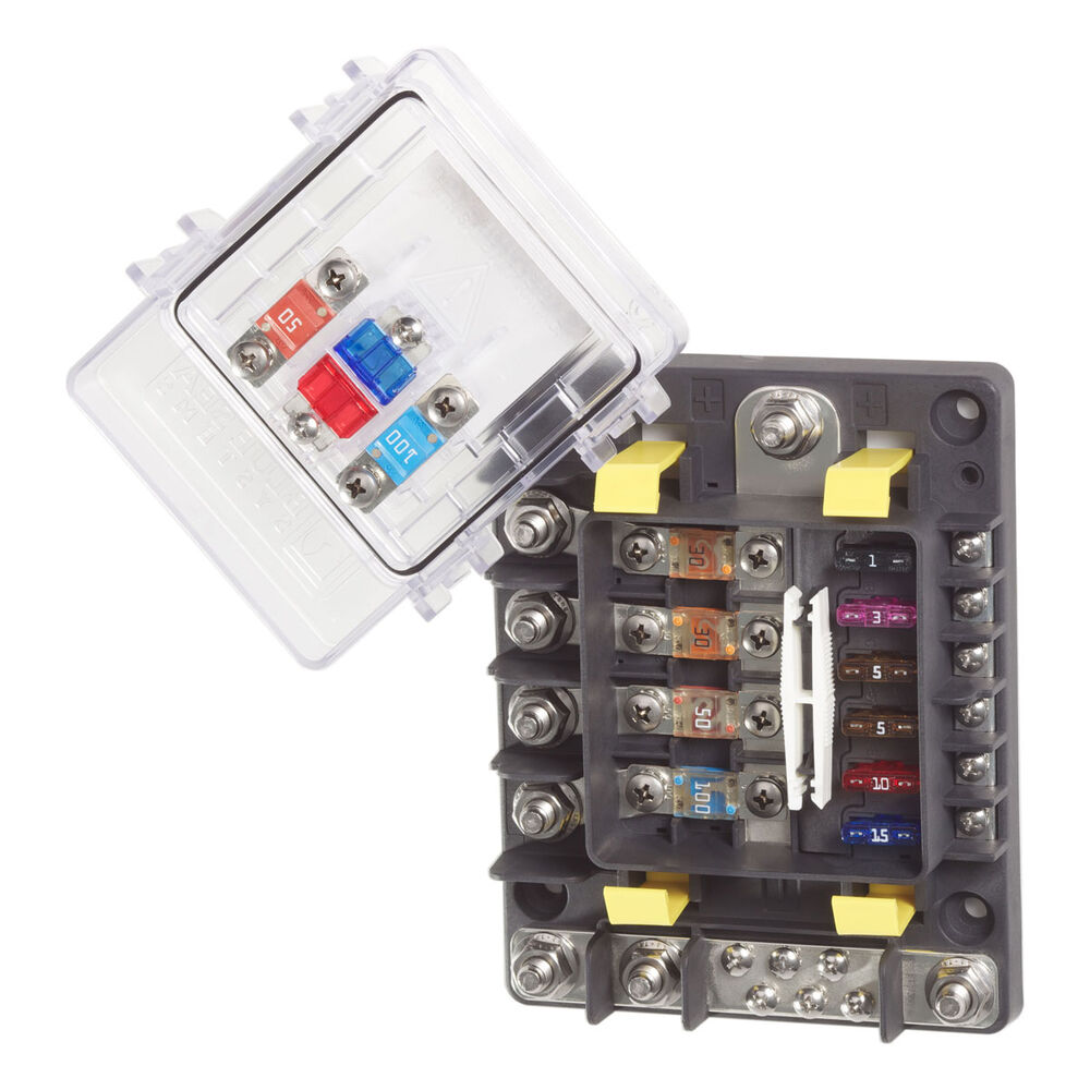 Blue Sea Systems SafetyHub Fuse Block 150