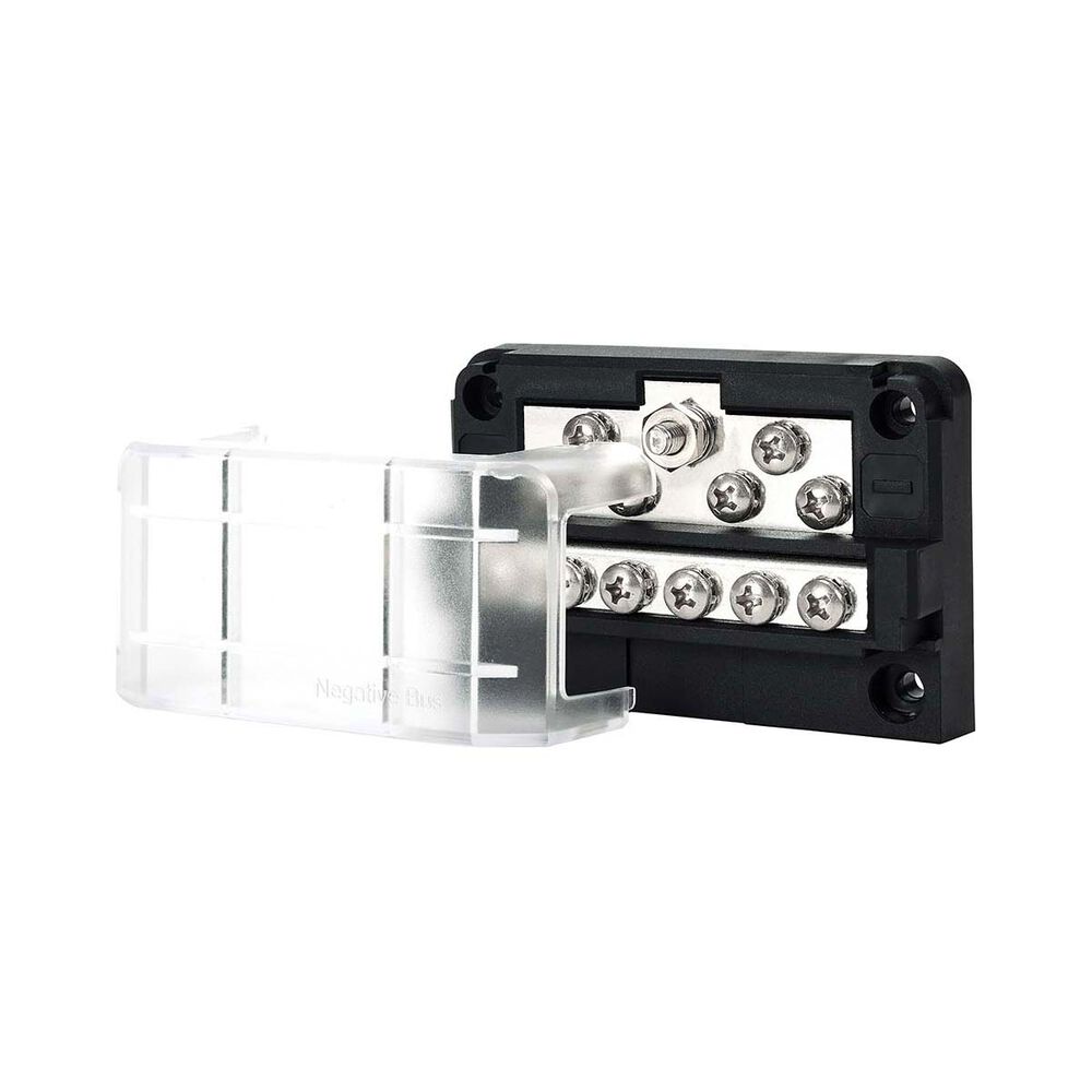 Bowline Fuse Block 6 Gang Black