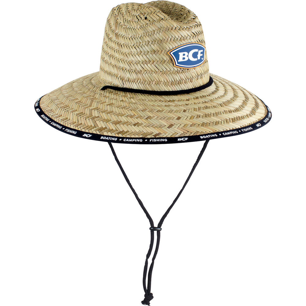 BCF Unisex Brand Straw Hat