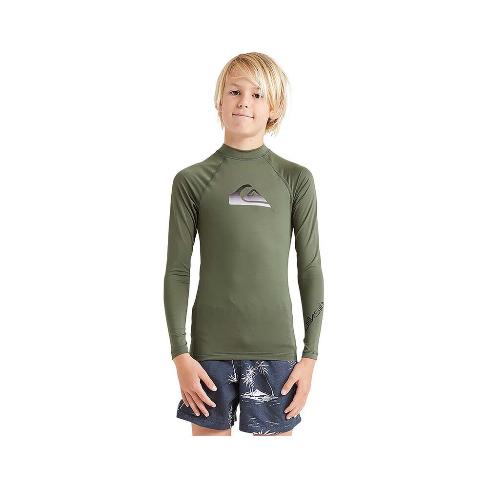 Quiksilver Youth Hook Line Long Sleeve Rashie 12