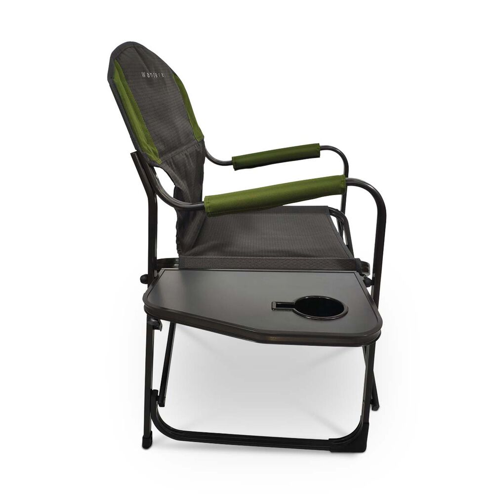 Wanderer Lightweight Directors Chair with Side Table 135kg