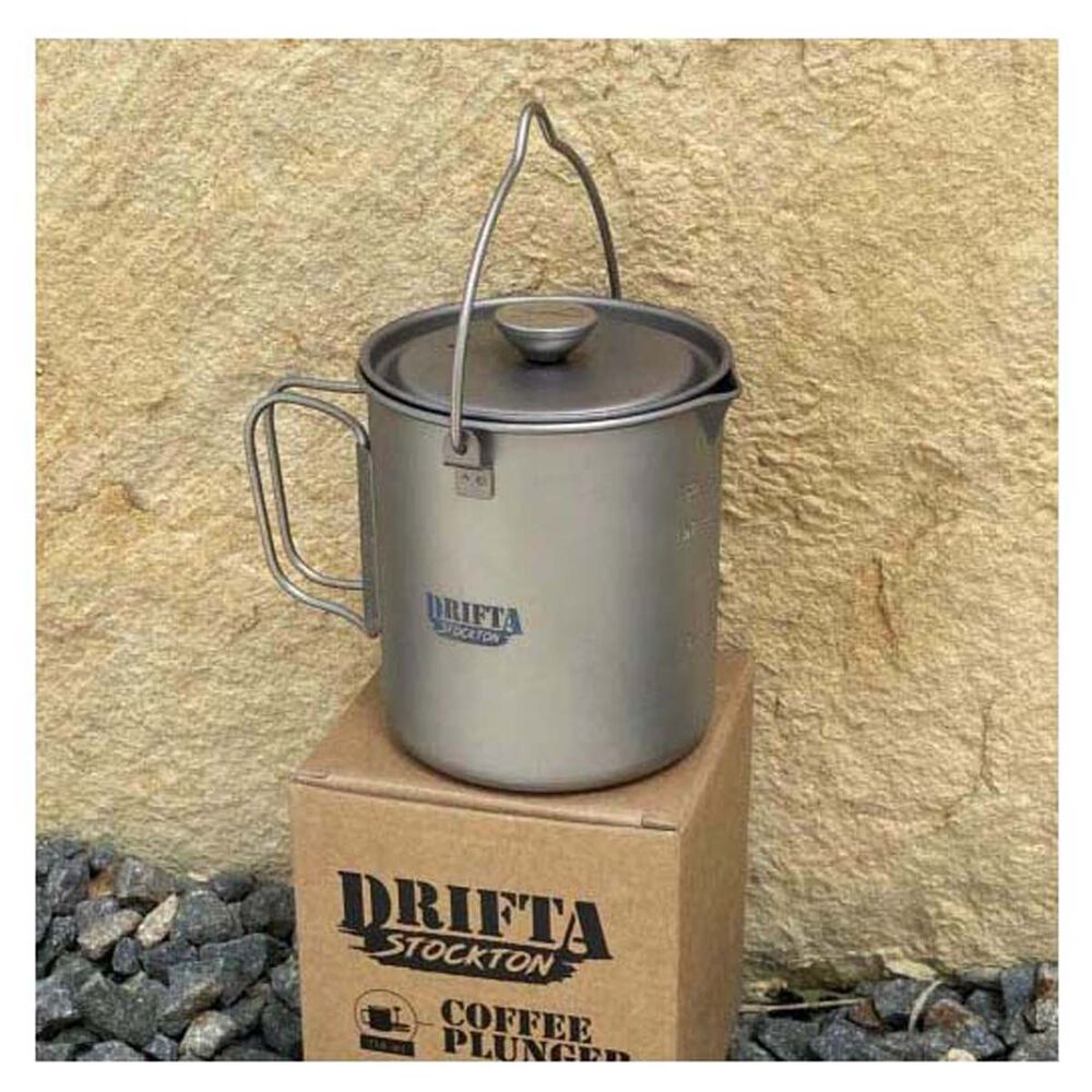 Drifta Titanium Coffee Plunger 750ml