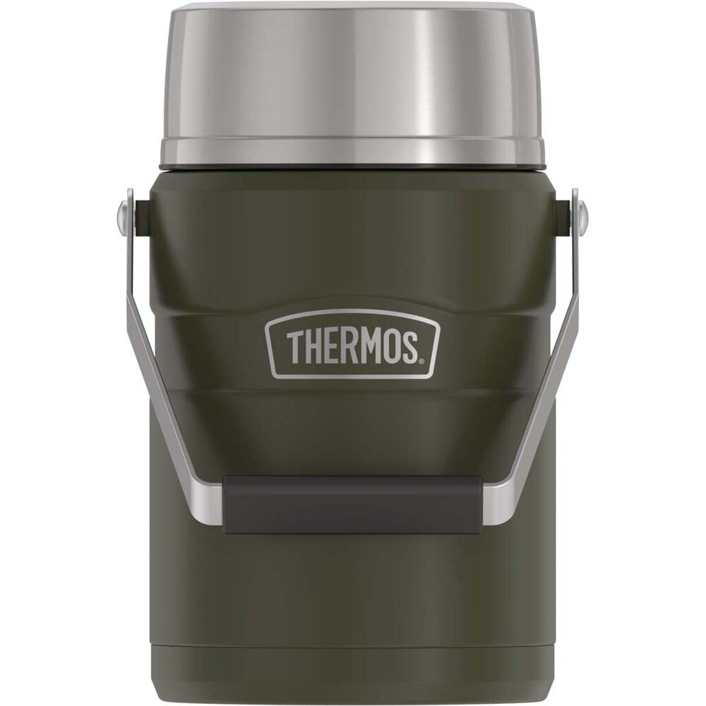 Thermos King Vacuum Insulated Food Jar 1.39L Matte Army