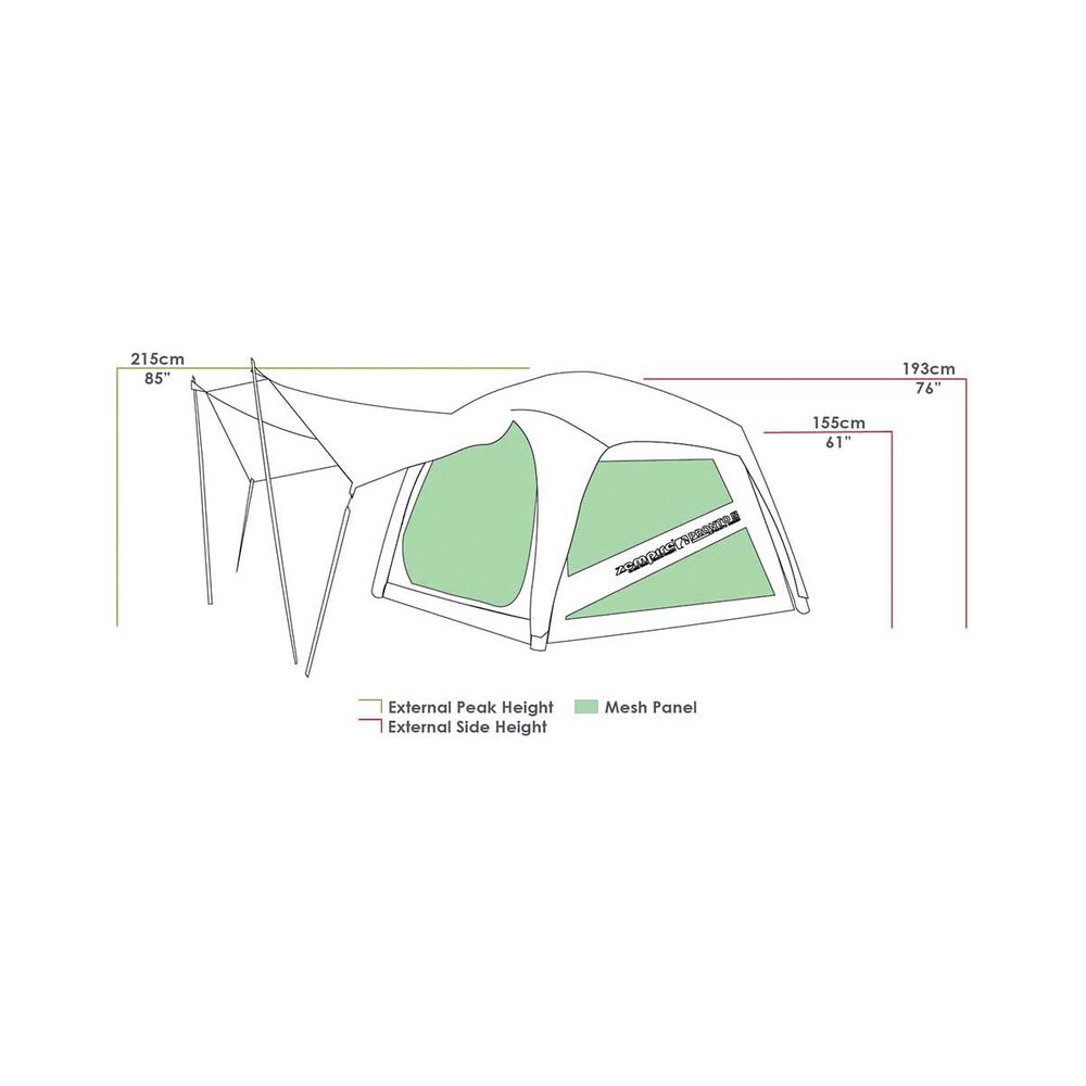 Zempire Pronto 5 V2 Inflatable Air Tent