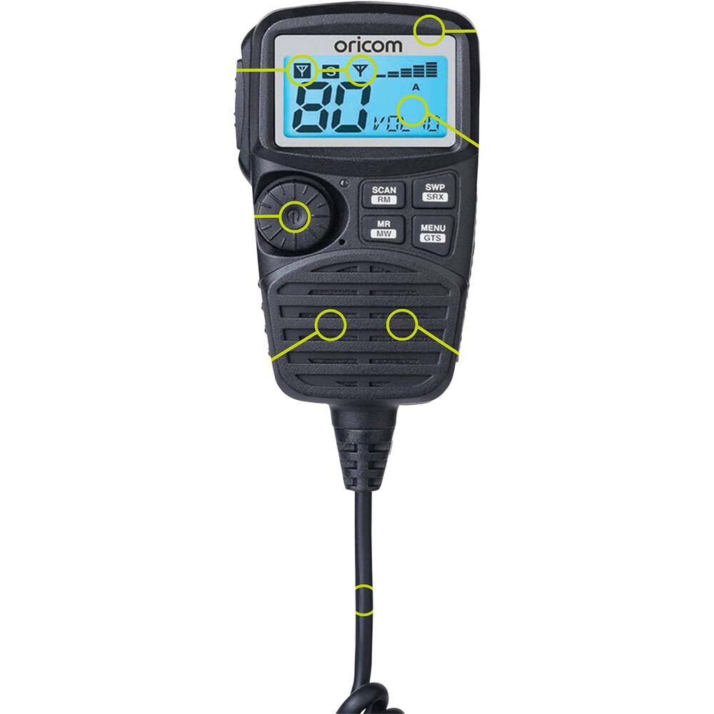 Oricom UHF CB Dual Receive Radio 5W UHF350DR