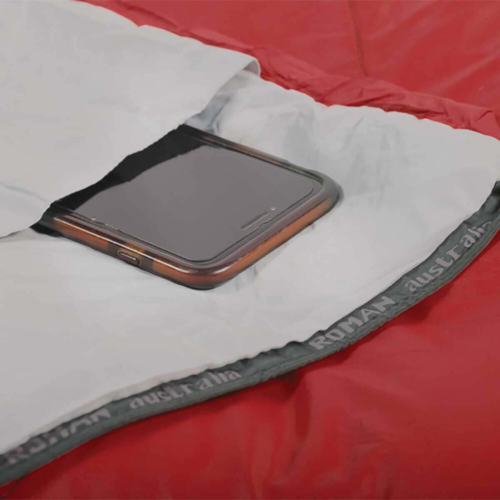 Roman Palm I +10°C Sleeping Bag - Fiery Red