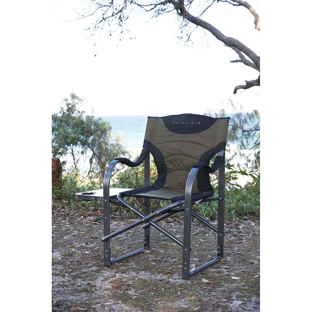 Wanderer Lightweight Touring Extreme Directors Camp Chair 200kg