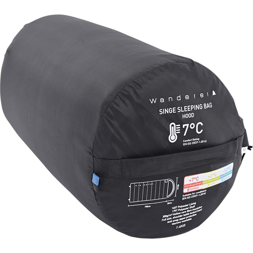 Wanderer Singe 7° Hooded Sleeping Bag