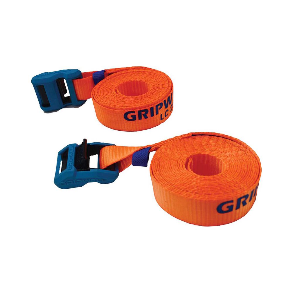 Gripwell Cambuckle Tie Down 250kg 3m 2 Pack