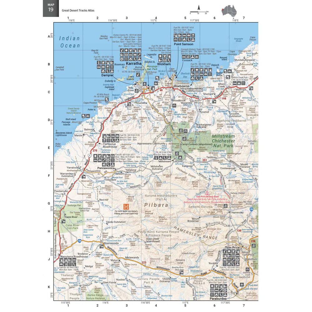 Hema Great Desert Tracks Atlas and Guide (5th Edition)
