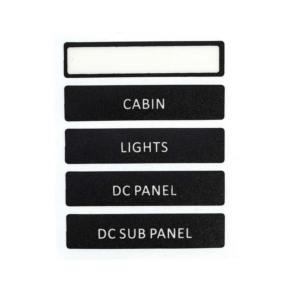 Bowline Fuse Block 6 Gang Black