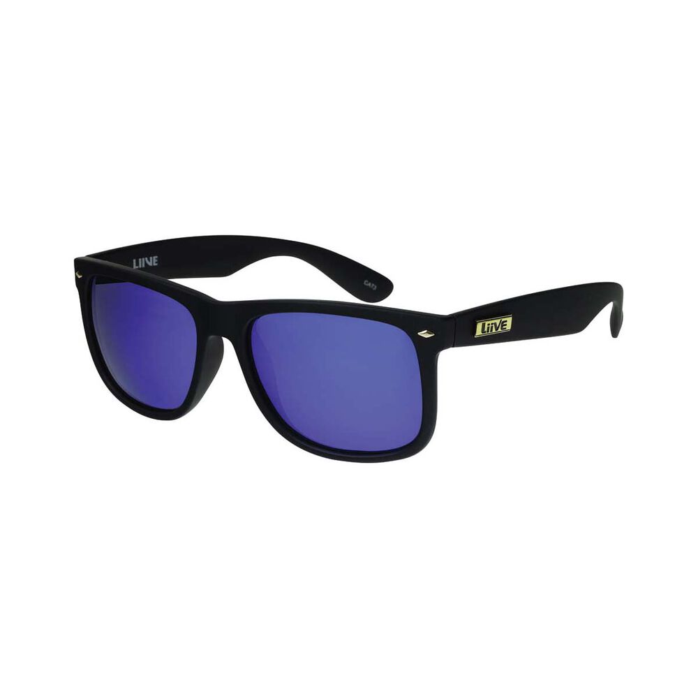 Liive Men's El Capitan Polar Mirror Sunglasses