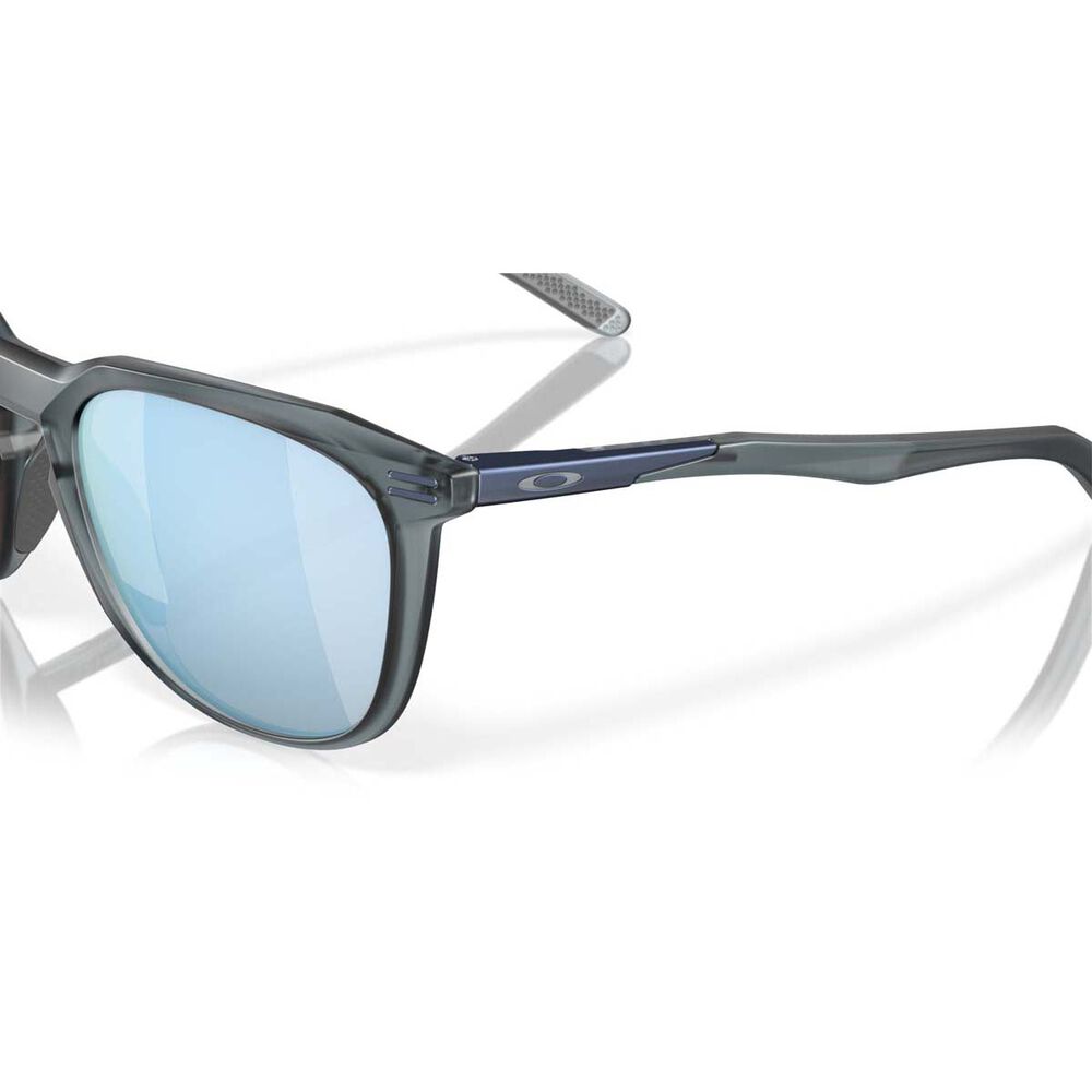 Oakley Thurso Polarised Sunglasses Matte Crystal Black with Prizm Lens