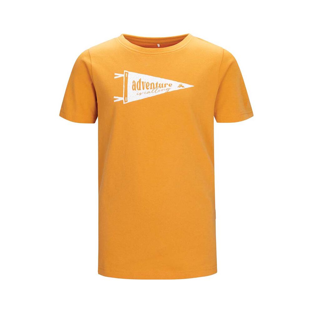 Macpac Kids' Hike Camp Happy Short Sleeve Shirt