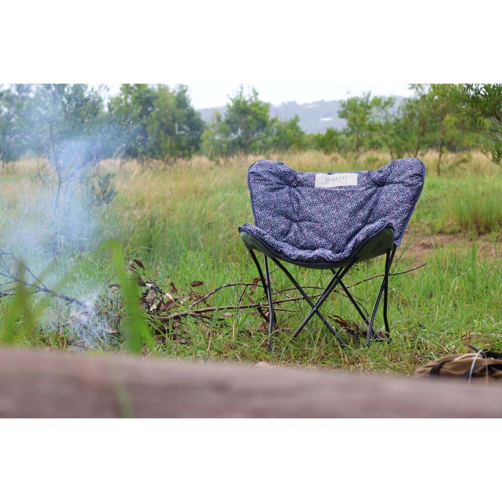earth by Wanderer® REPREVE® Recycled Fabric Half Moon Chair 120kg