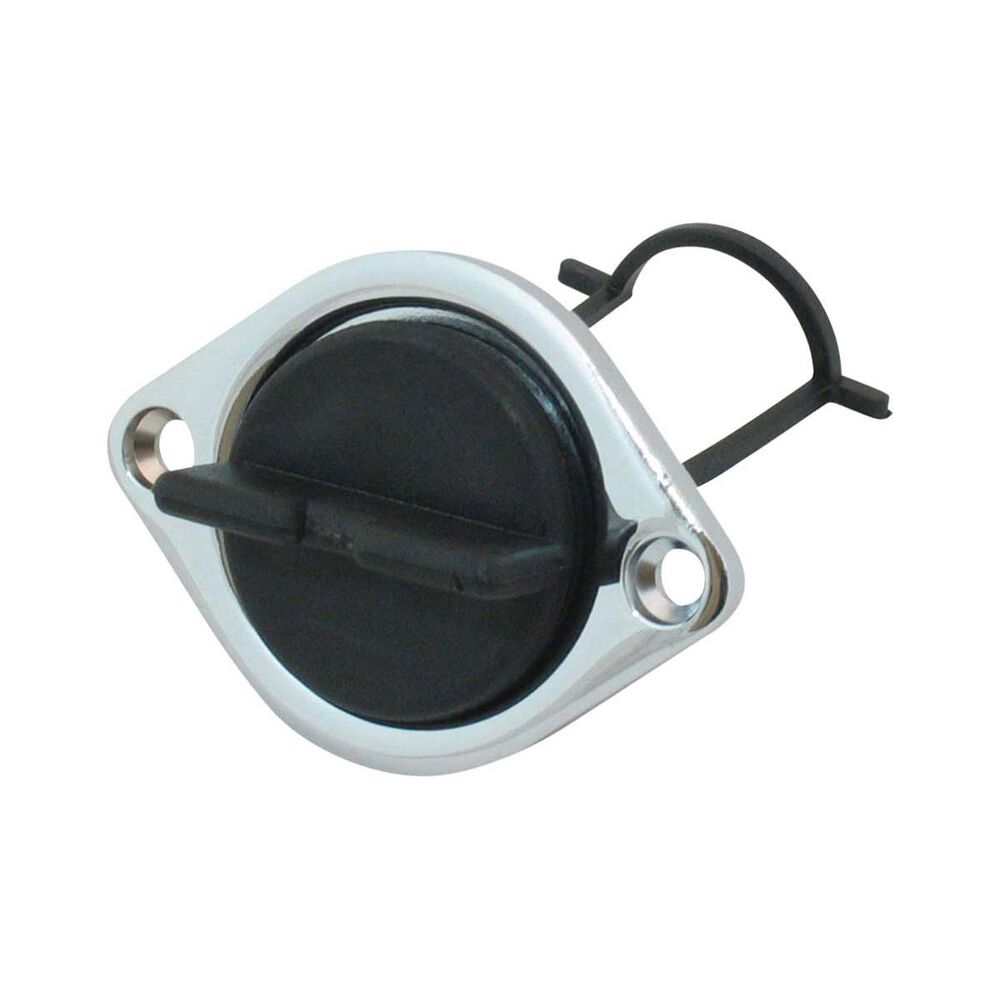 BLA Nylon Drain Plug with Chrome Base 30mm