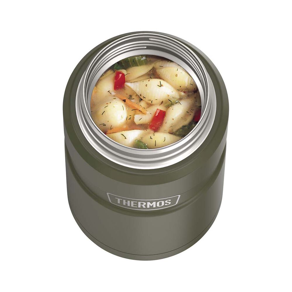 Thermos King Vacuum Insulated Food Jar 710ml Matte Army